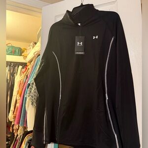 Under Armour Black Quarter-Zip Jacket